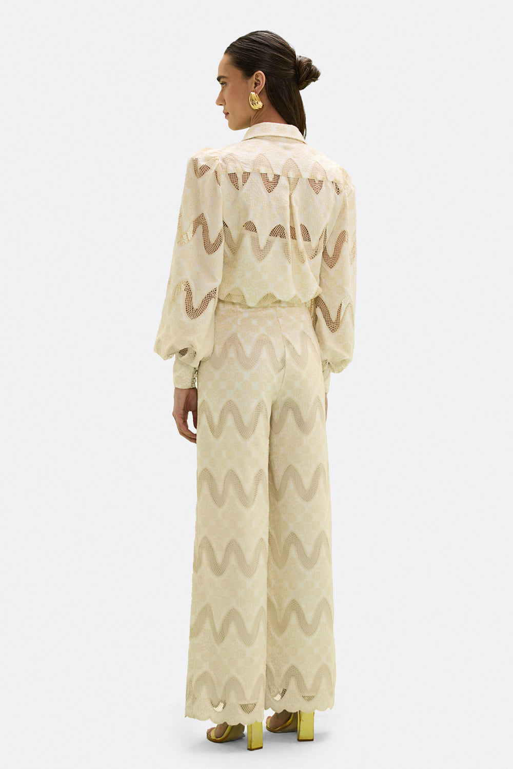 CAMISA LAISE FLORA OFF WHITE