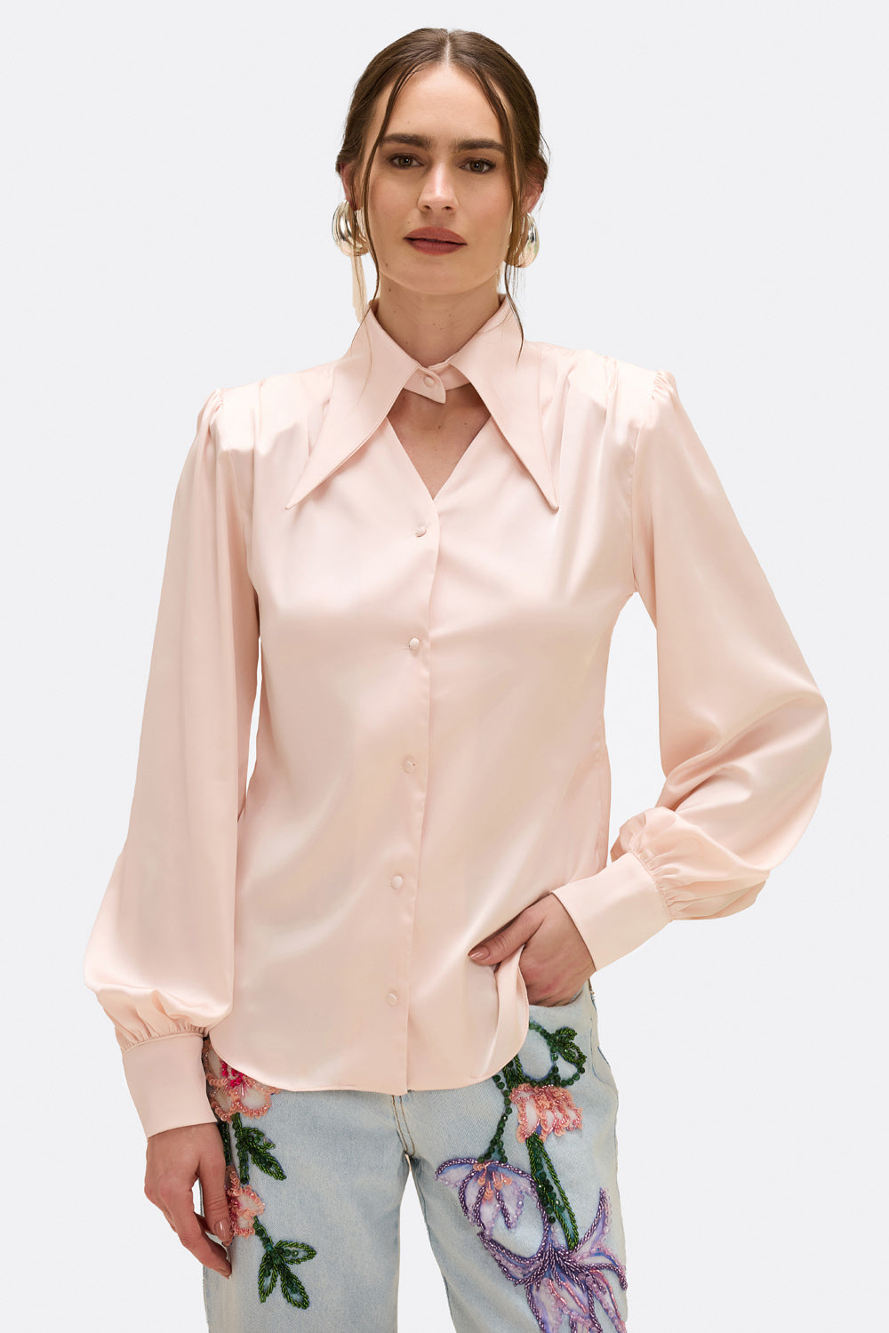 CAMISA ESSENTIAL BEGE