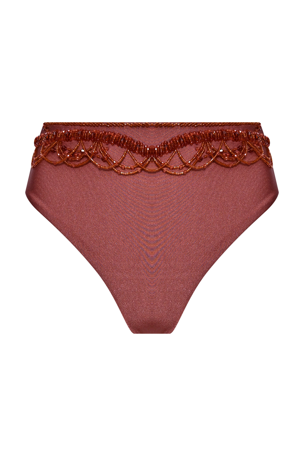 HOT PANTS GOLDEN DUNE LYCRA COBRE
