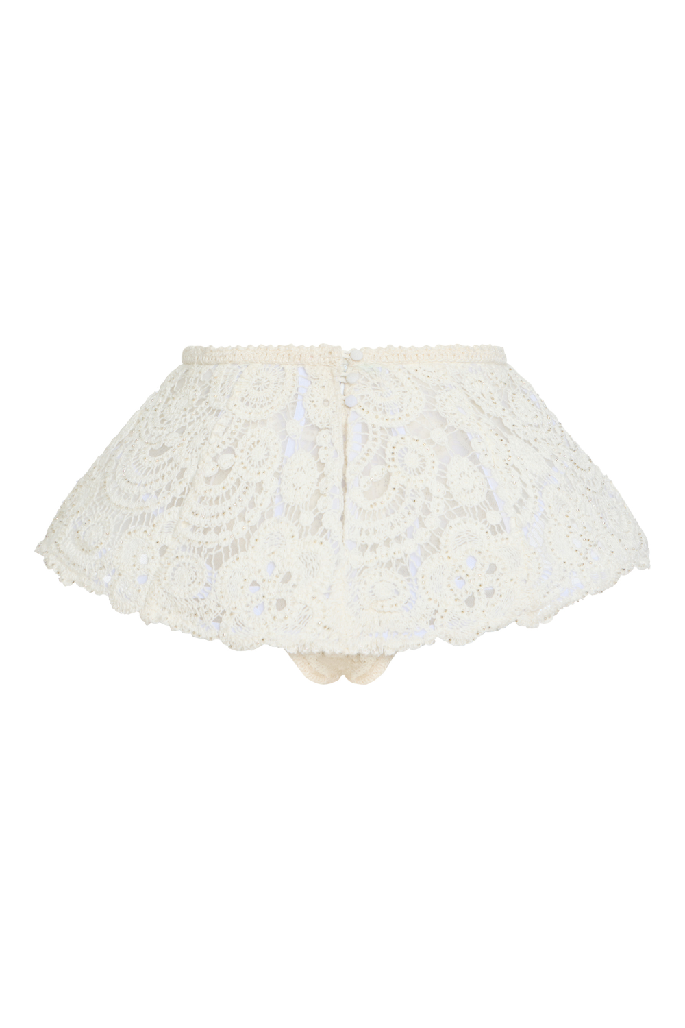 HOT PANT GAL EMBROIDERY
 BRANCO