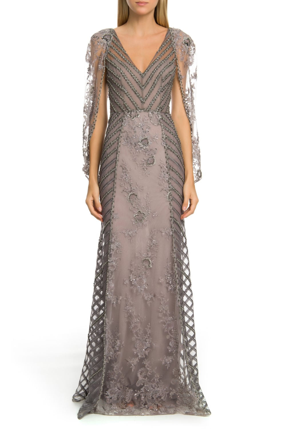 VESTIDO PATRICIA BONALDI 5791 INVERNO 2019 CINZA