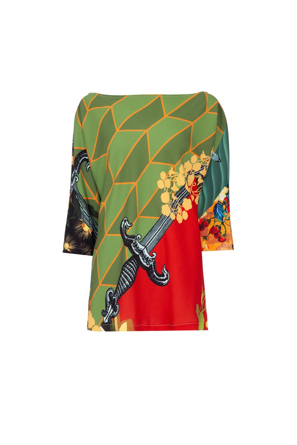 BLUSA LENÇO LENÇO