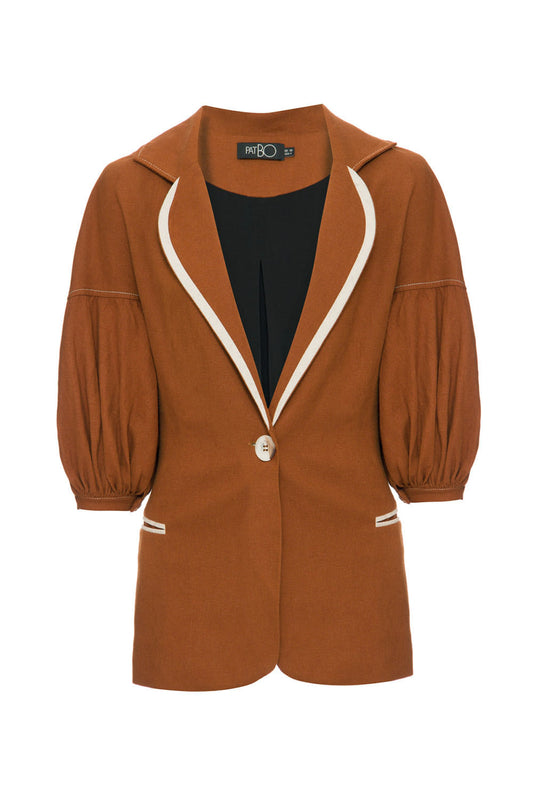 Blazer vivo marrom