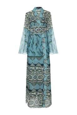 CASACO LONGO CONSTANTINE AZUL