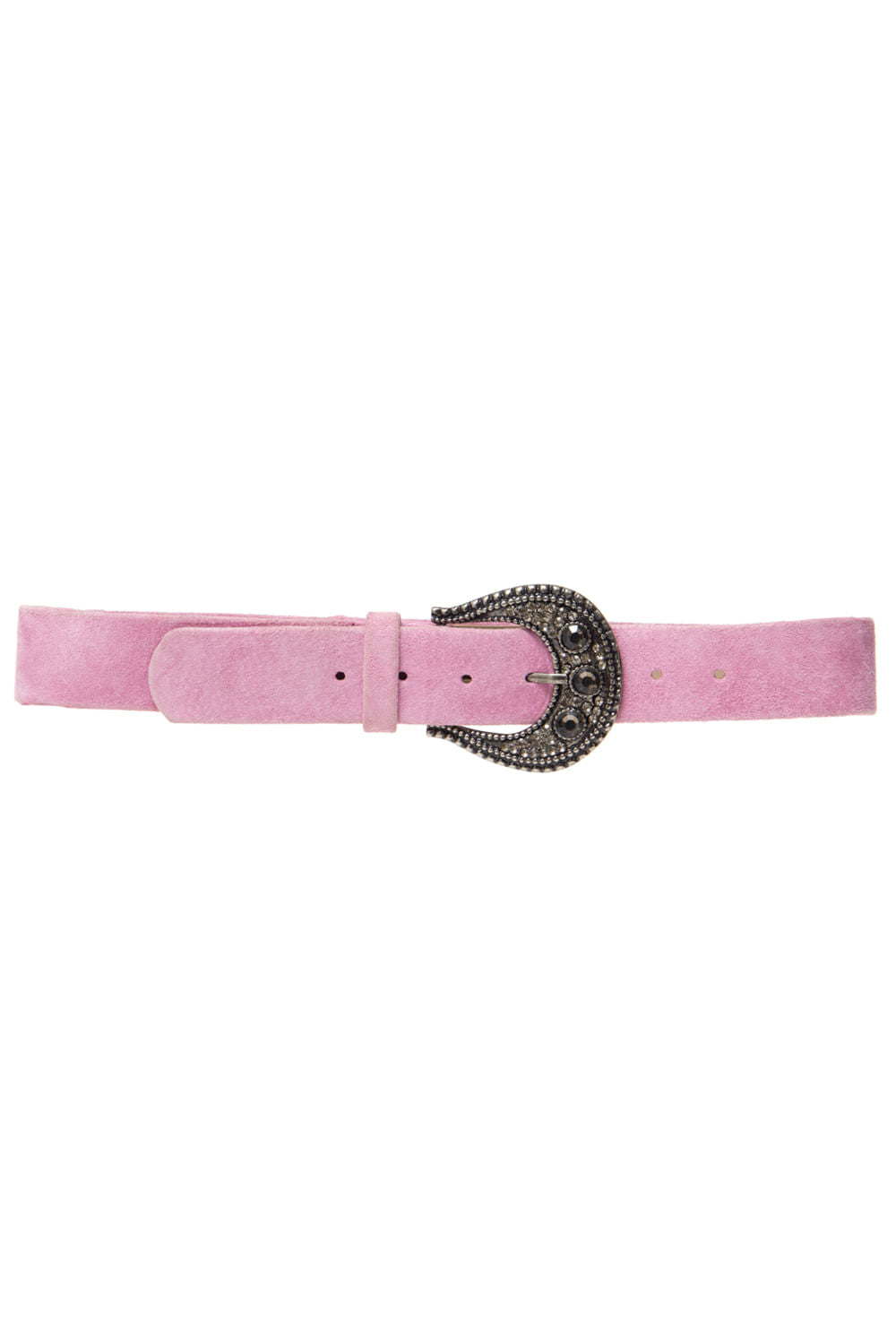 CINTO FIVELA ARREDONDADA ROSA