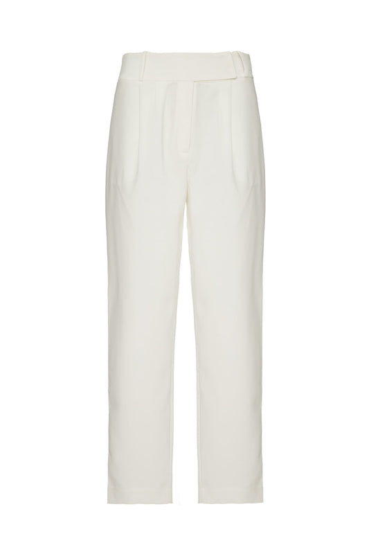 CALÇA ALFAIATARIA CINTURA ALTA BRANCO