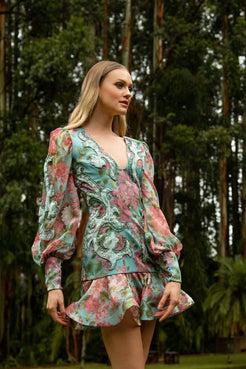 VESTIDO MIDI PATRICIA BONALDI INVERNO 20 AZUL