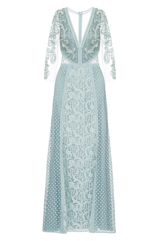 VESTIDO PATRICIA BONALDI INVERNO 2020 AZUL