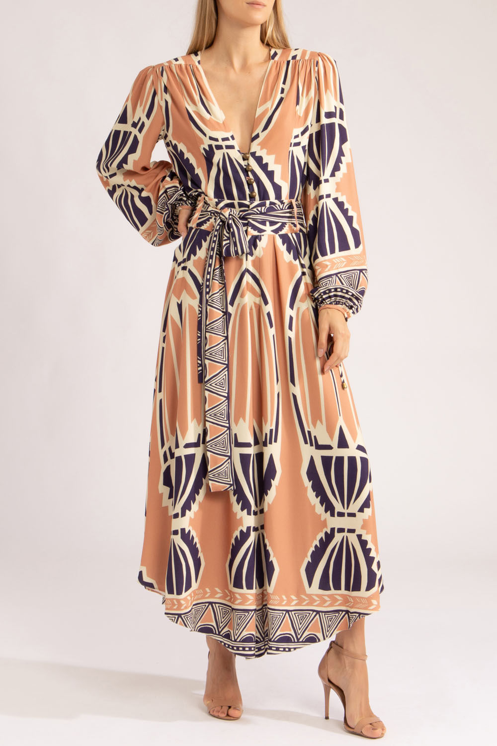 CALÇA PANTACOURT ETHNIC BOHO
 ROSA