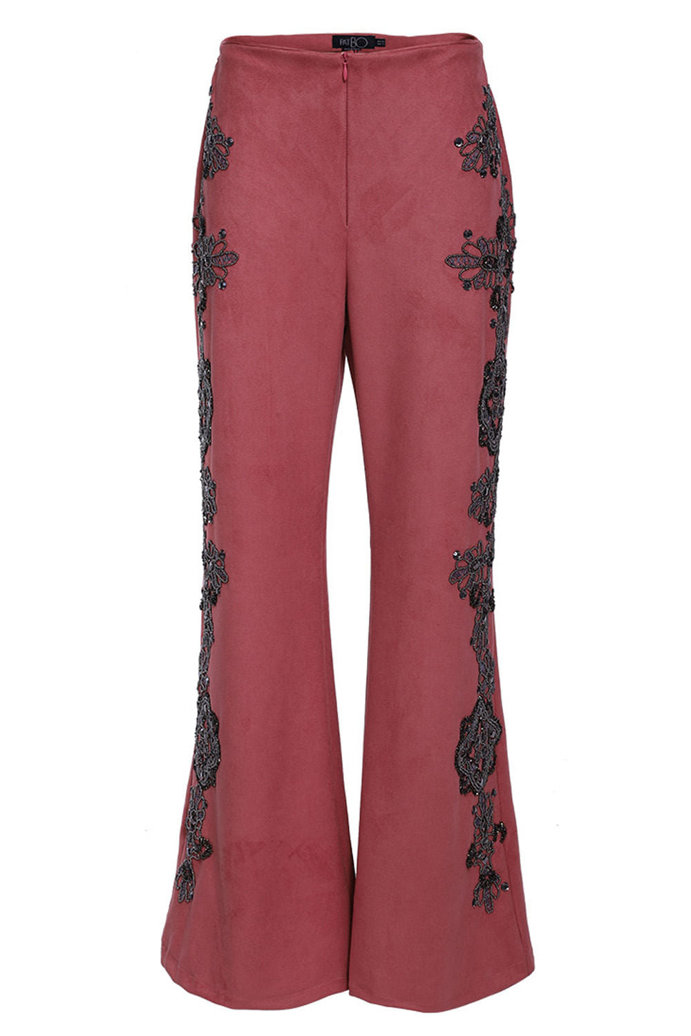 CALÇA BORDADA NOBU
 ROSE