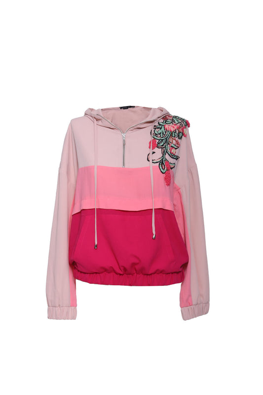 Moletom silky gaivota rosa