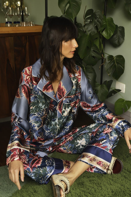 PIJAMA LONGO PATBO I21 AZUL