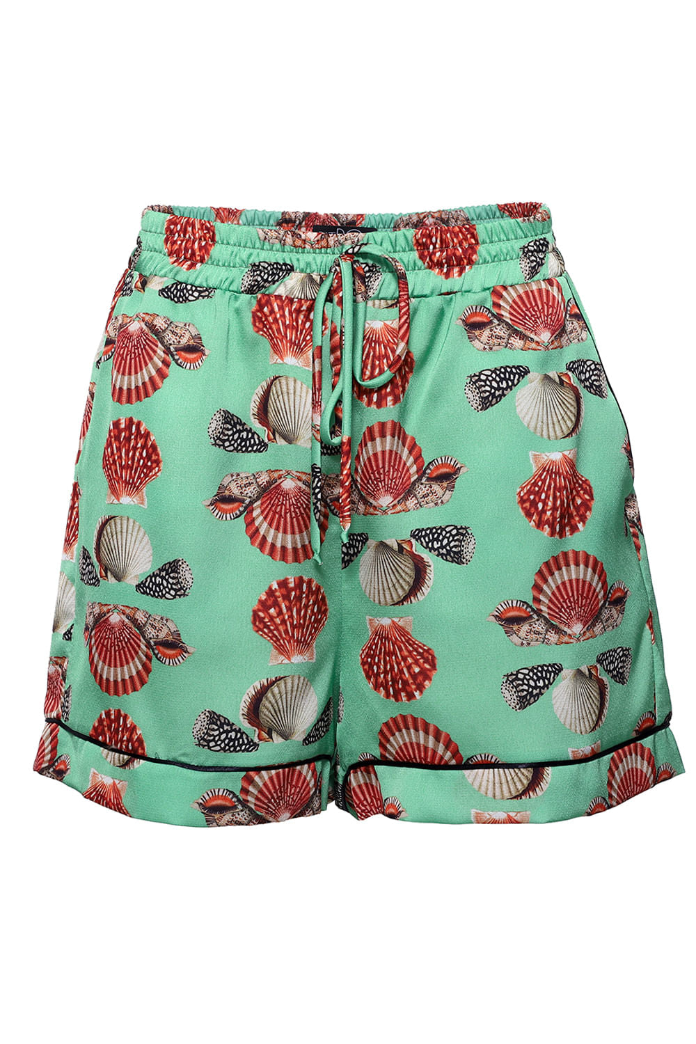PIJAMA CURTO COQUILES VINTAGE VERDE