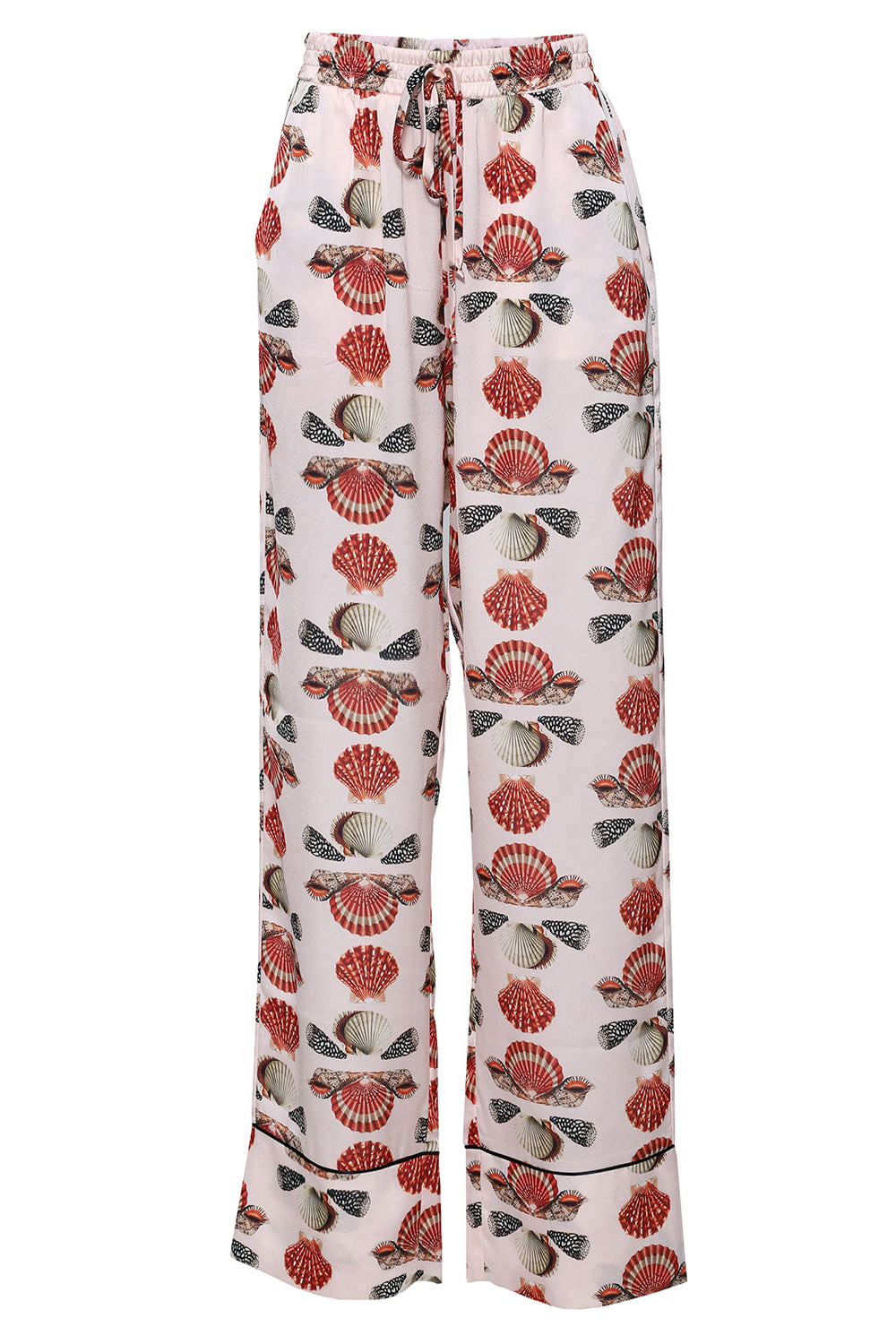 PIJAMA LONGO COQUILES VINTAGE OFF WHITE