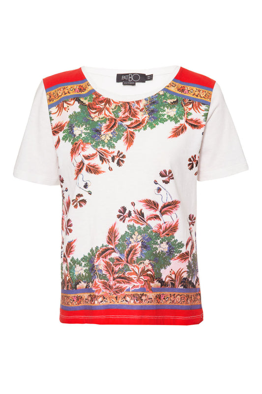 T-SHIRT ESTAMPADA GILLY FLOWER
 OFF WHITE