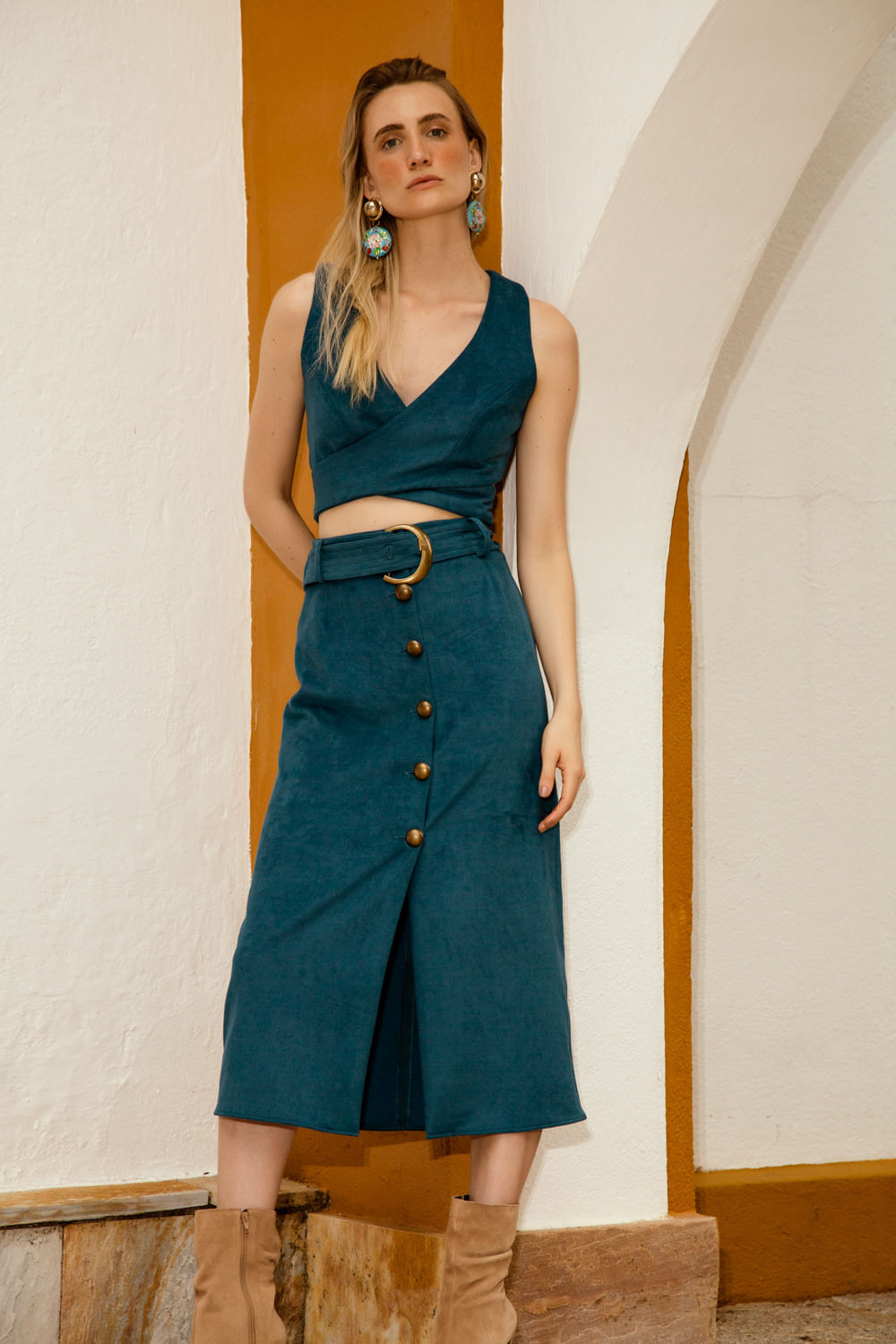 TOP TRANSPASSADO NOBU
 AZUL ESCURO