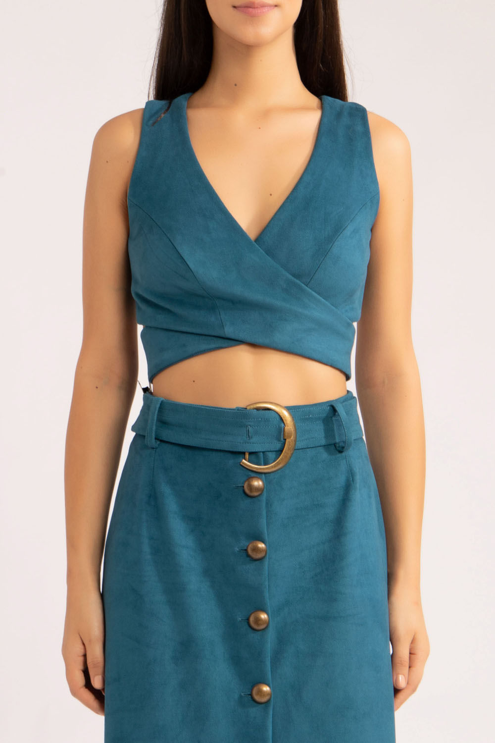 TOP TRANSPASSADO NOBU
 AZUL ESCURO