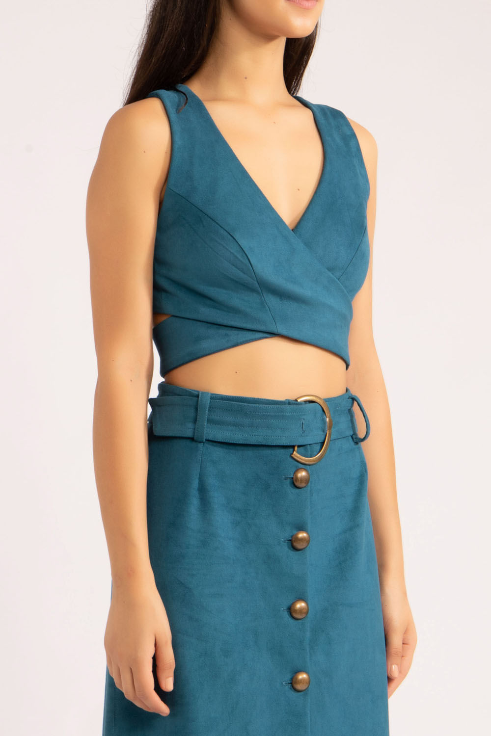 TOP TRANSPASSADO NOBU
 AZUL ESCURO