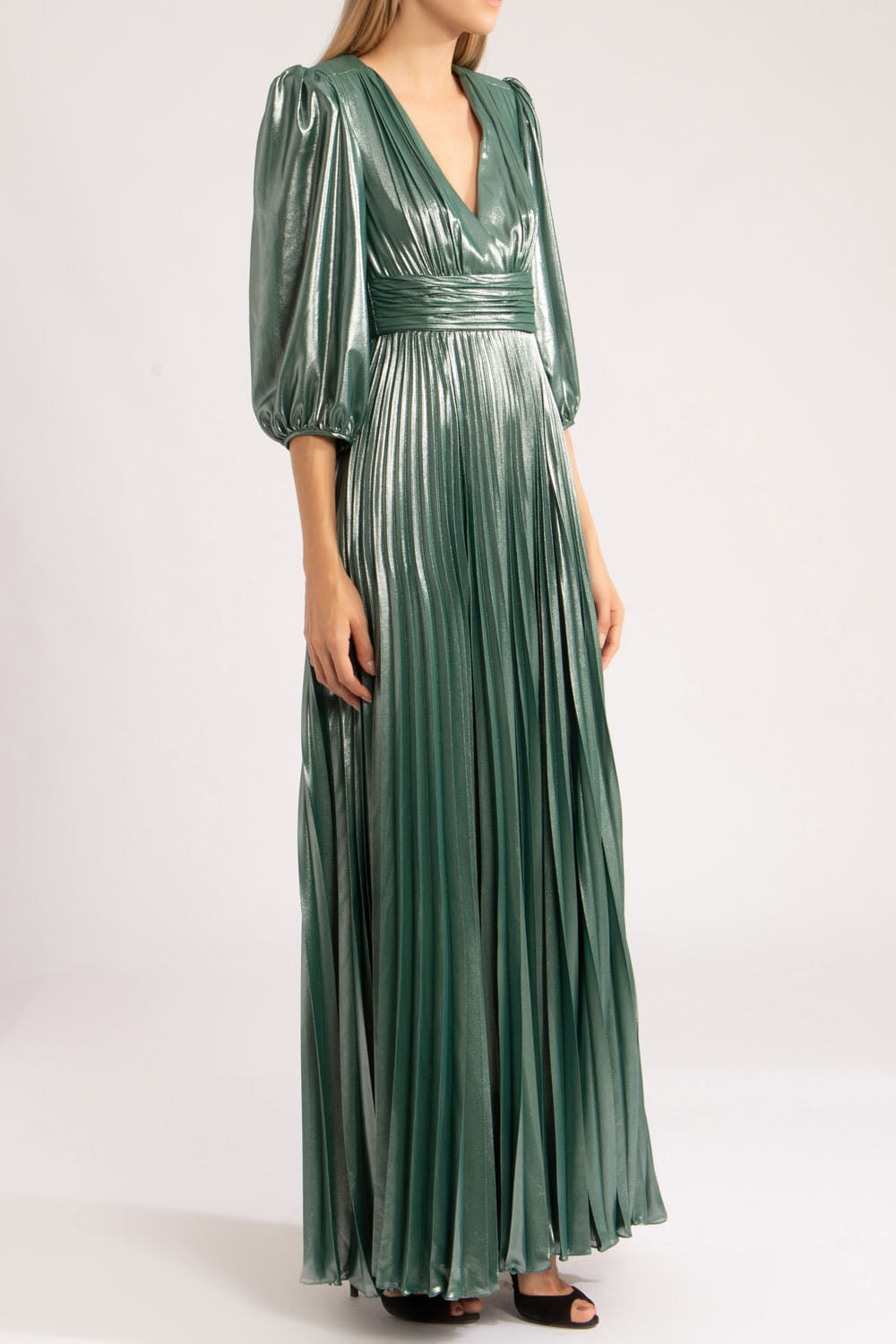 VESTIDO PATBO INVERNO 2021 VERDE ESCURO