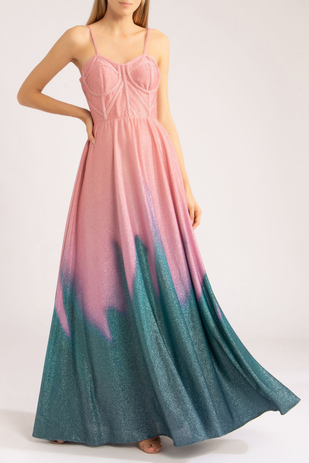 VESTIDO CORSET NEW OMBRÉ

 ROSA COM AZUL