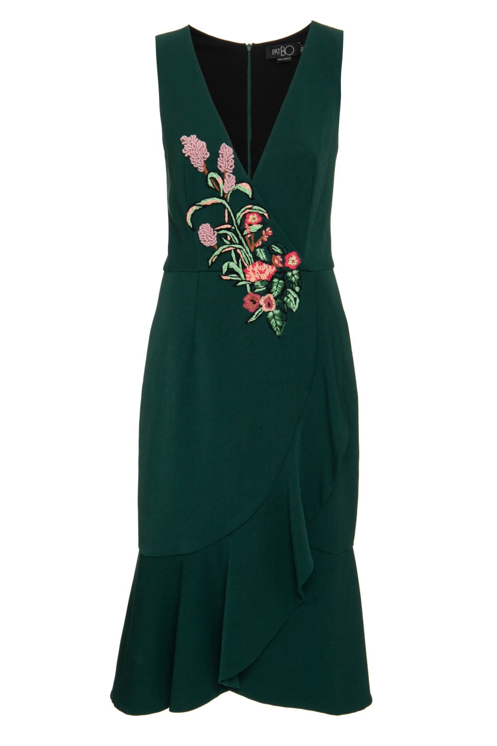 Vestido midi york
 verde escuro