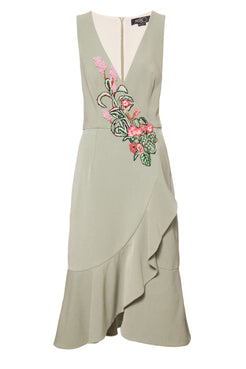 Vestido midi york
 verde