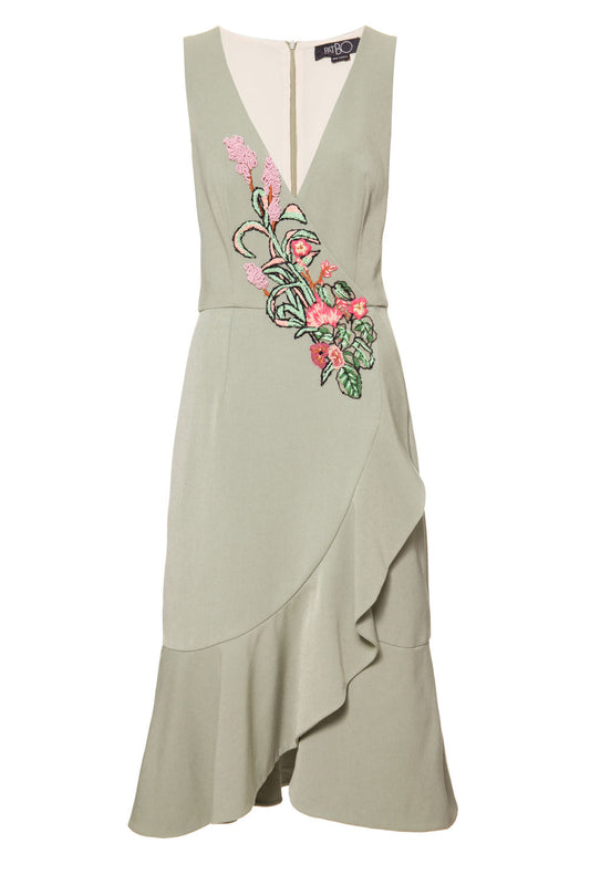 Vestido midi york
 verde