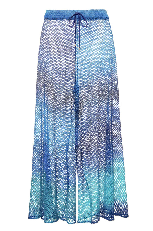 CALÇA TELA DEGRADÊ GABI
 AZUL