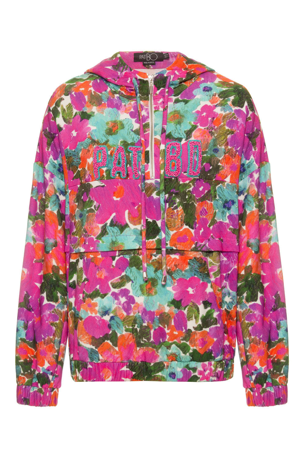 Moletom floral gabi
 pink