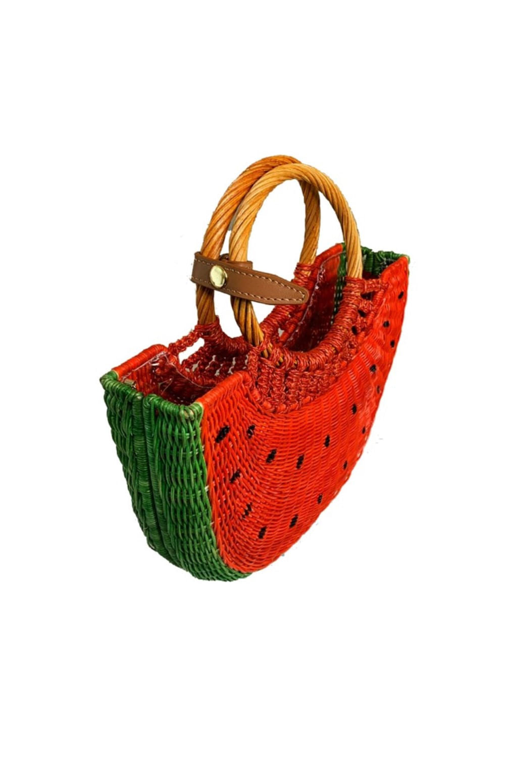 BOLSA WATERMELON BASKET VERMELHO