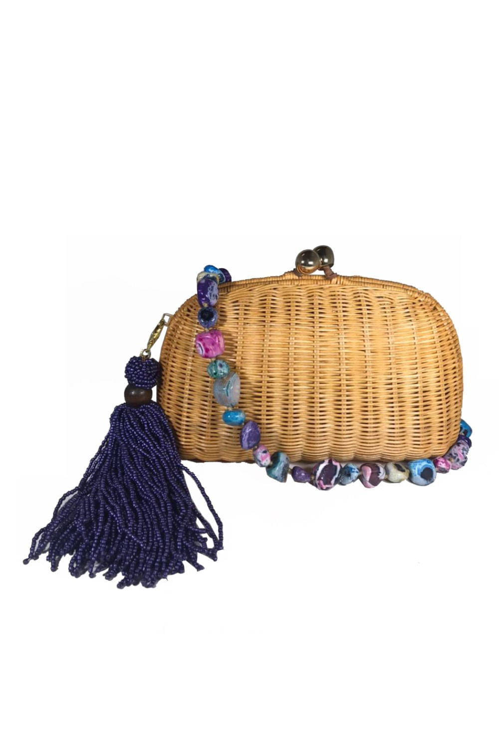 BOLSA MIA  NATURAL/AZUL