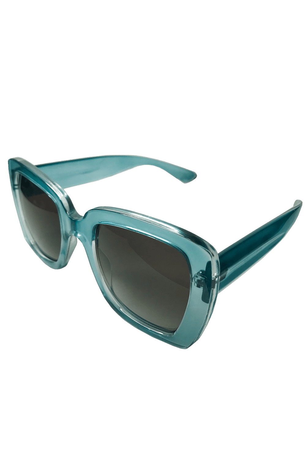 ÓCULOS QUADRADO GRANDE AZUL