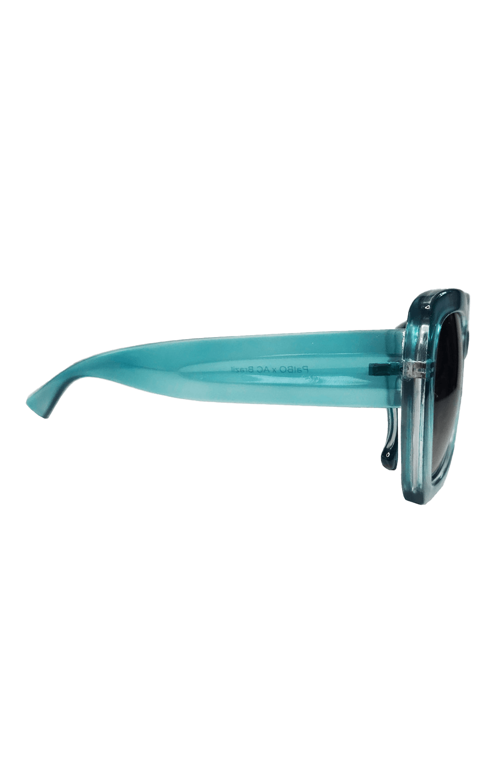 ÓCULOS QUADRADO GRANDE AZUL