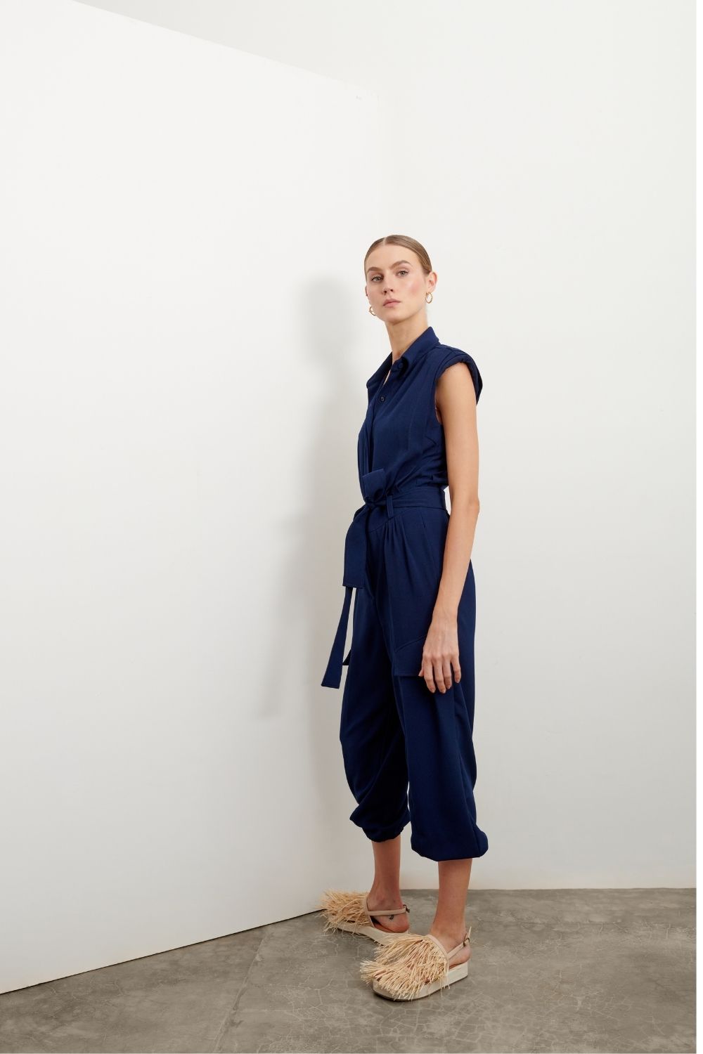 MACACÃO MÍDI BOLSOS - AP03 AZUL