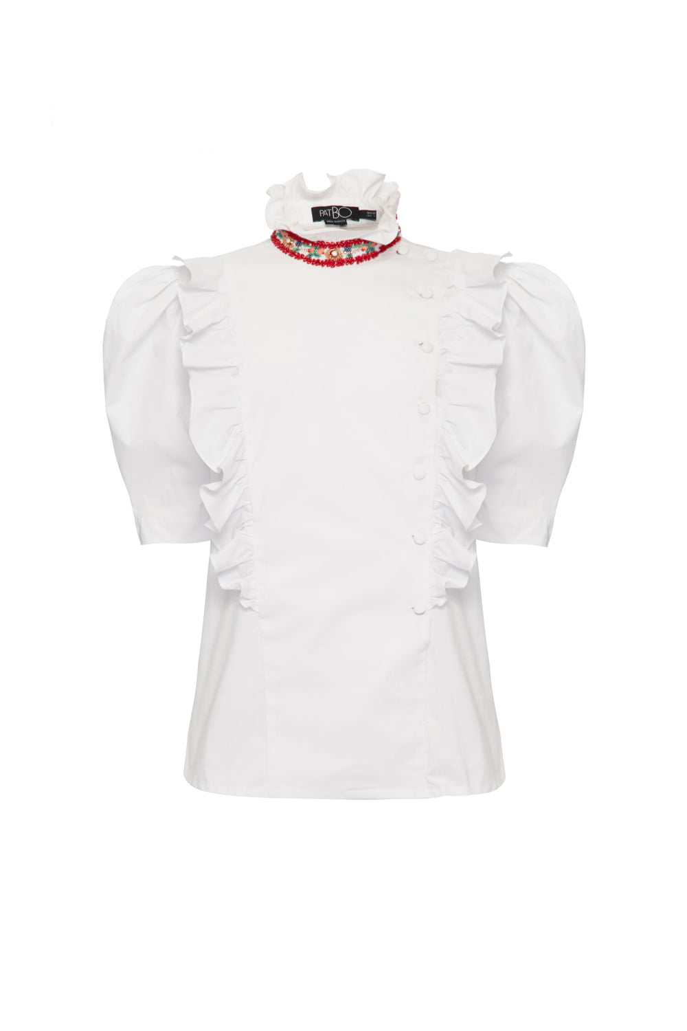 Camisa manga curta soft 60's branco