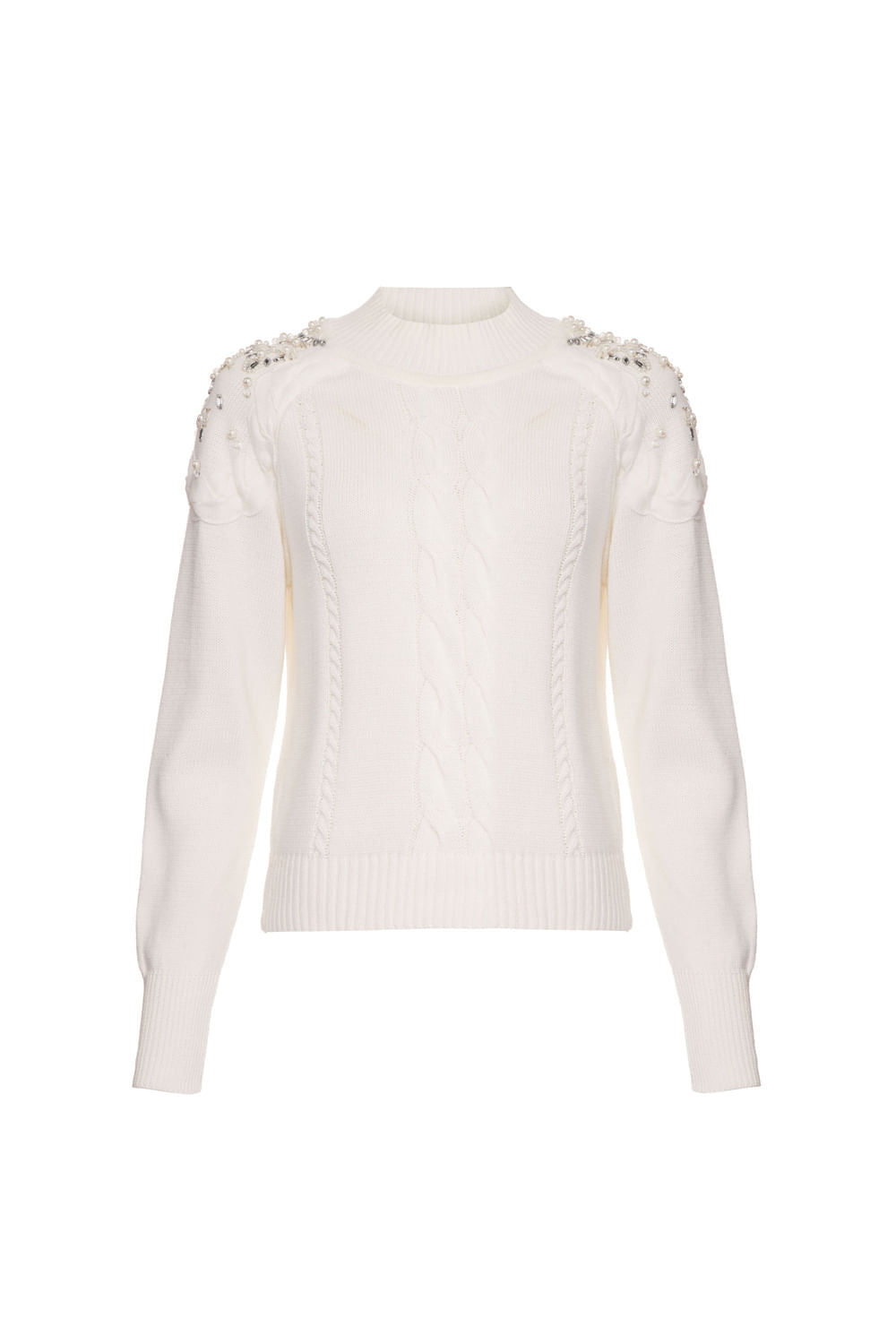 TRICOT GOLA GRACEFUL OFF WHITE