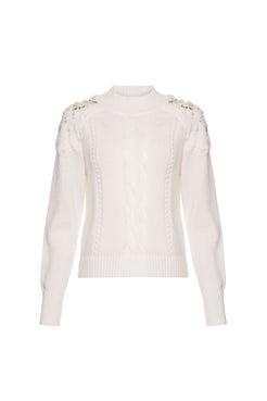 TRICOT GOLA GRACEFUL OFF WHITE