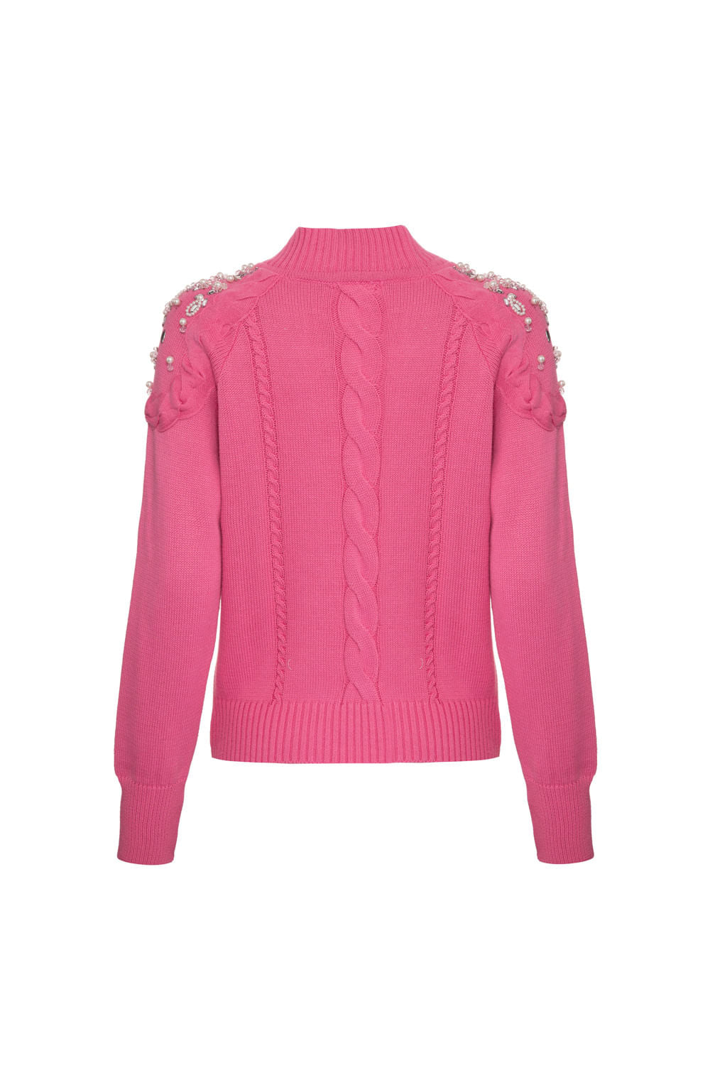 TRICOT GOLA GRACEFUL ROSA