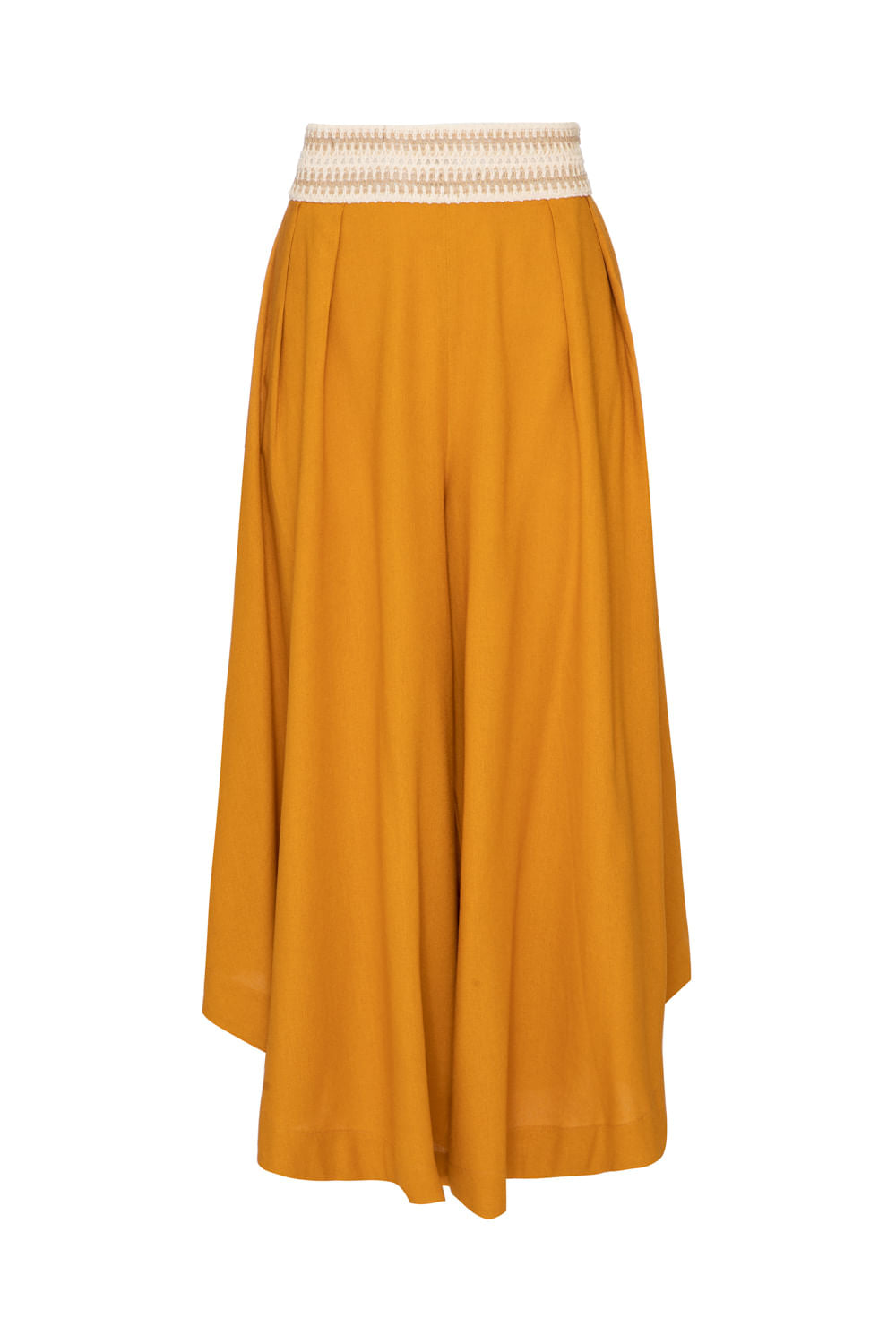 CALÇA AMPLA DESERT AMARELO