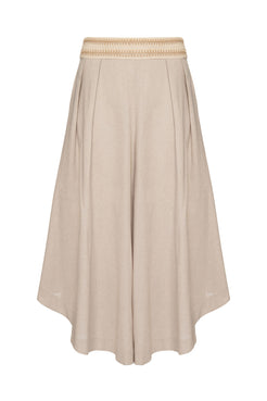 Calça ampla desert natural