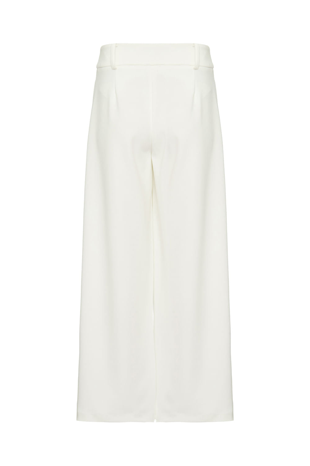 CALÇA RETA CREPE POSH OFF WHITE
