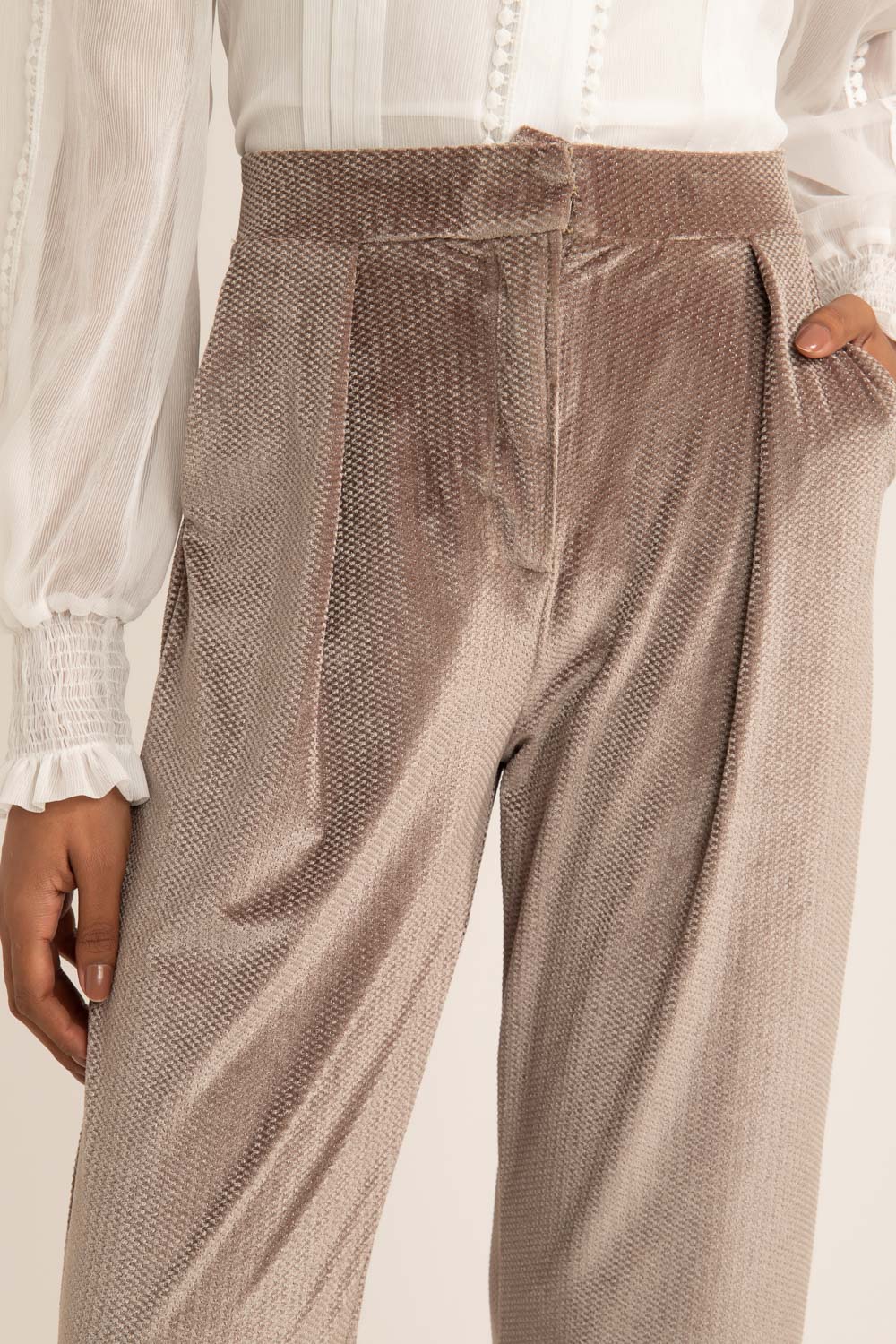 CALÇA PATBO I22 DOURADO