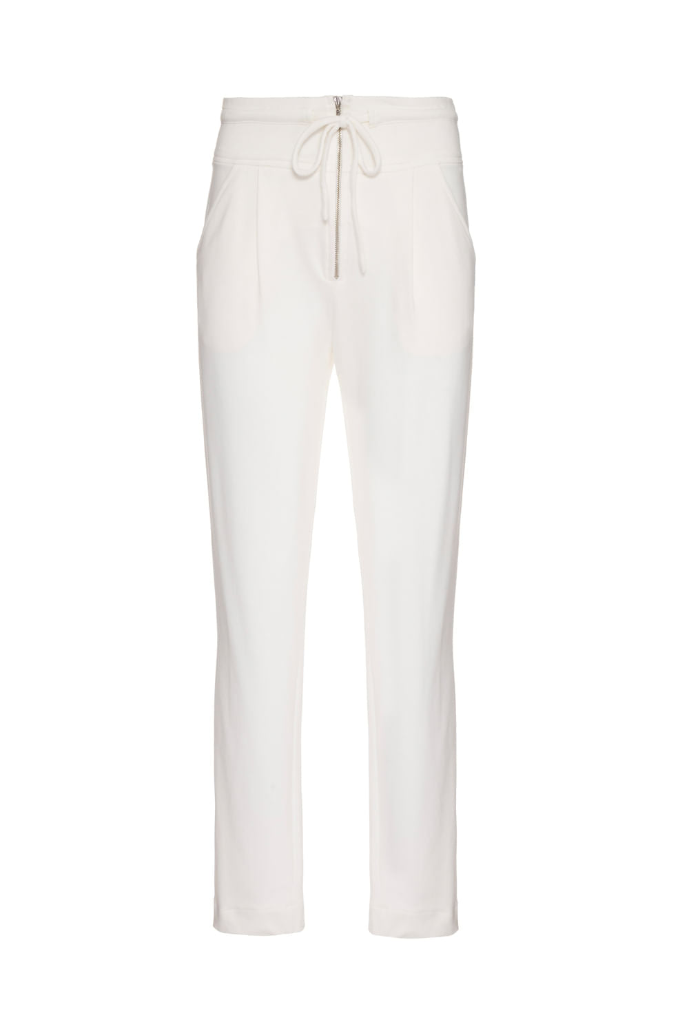 CALÇA MOLETOM CORDÕES OFF WHITE