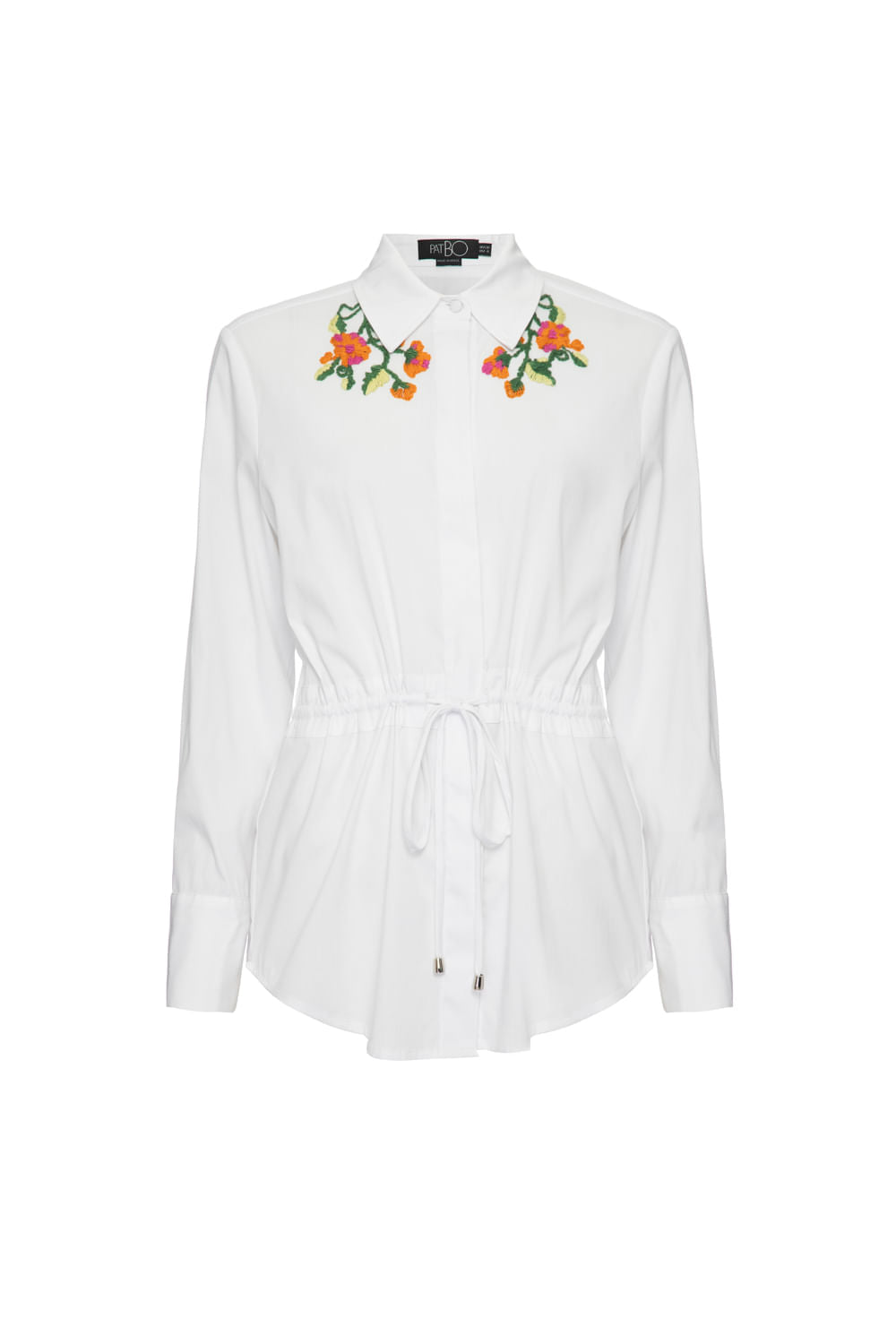 CAMISA AMARRAÇÃO SOFT 60'S  BRANCO