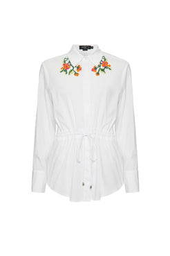 CAMISA AMARRAÇÃO SOFT 60'S  BRANCO