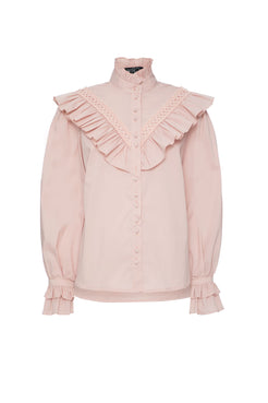 CAMISA BABADOS SOFT 60'S ROSA