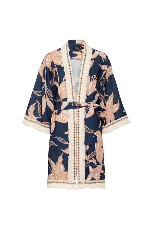 KIMONO STARGAZER AZUL MARINHO