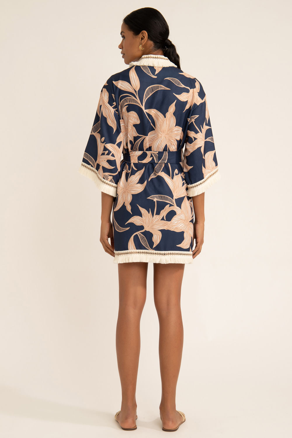 KIMONO STARGAZER AZUL MARINHO