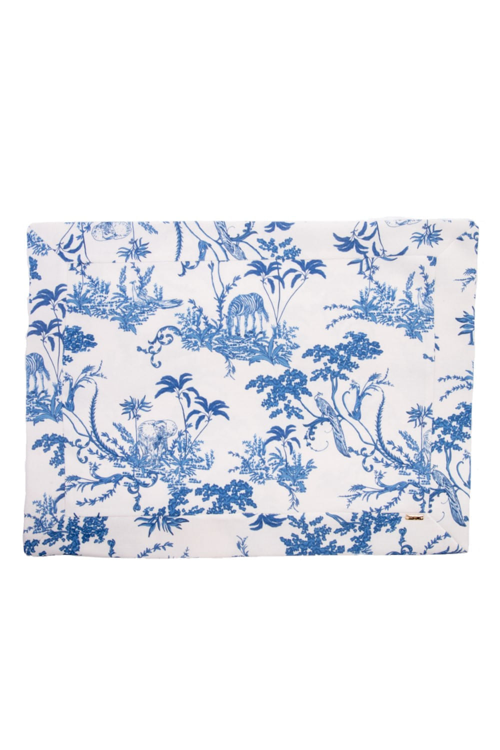 JOGO AMERICANO TOILE DE JOUY  AZUL