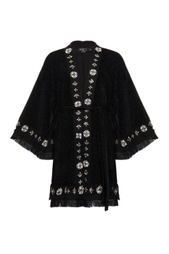 KIMONO PATBO I22 PRETO